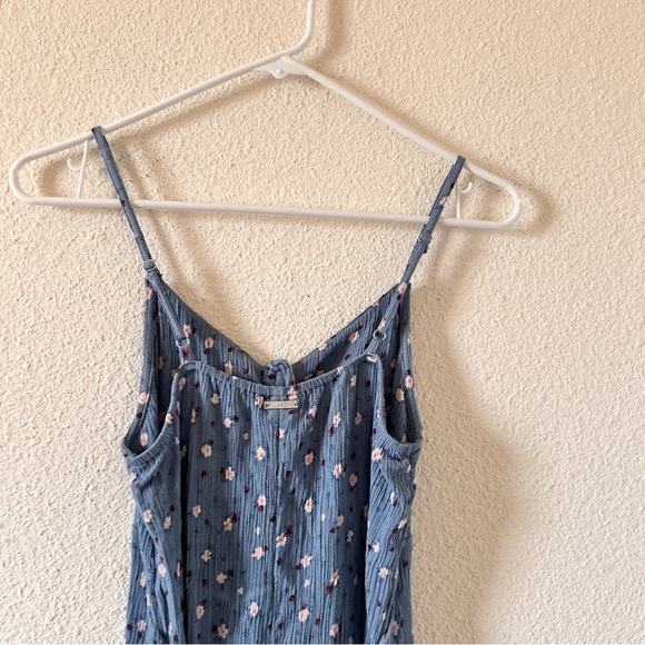Billabong Floral Dress Women’s XSmall Blue Party Date Summer Dixie Cutesy Dainty - Picture 6 of 10